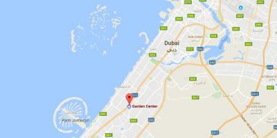 Дубай градински център местоположение на картата