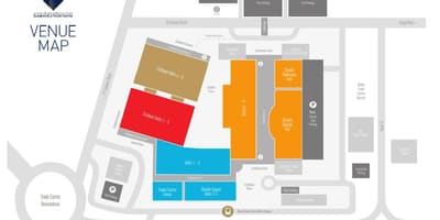 Карта на Dubai Mall паркинг