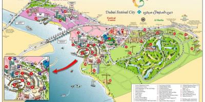 Дубай, карта на фестивала